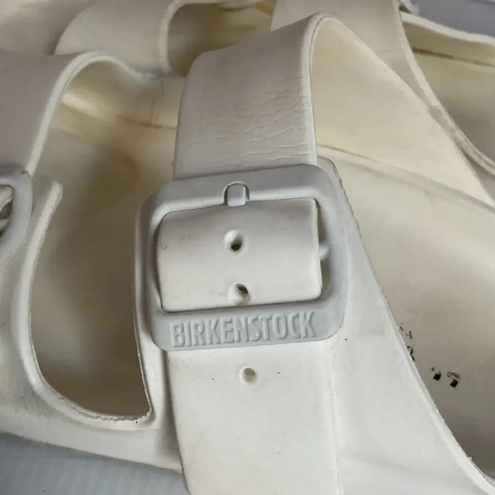 Birkenstock Arizona EVA White Sandals Women’s Size 9 Waterproof Comfort